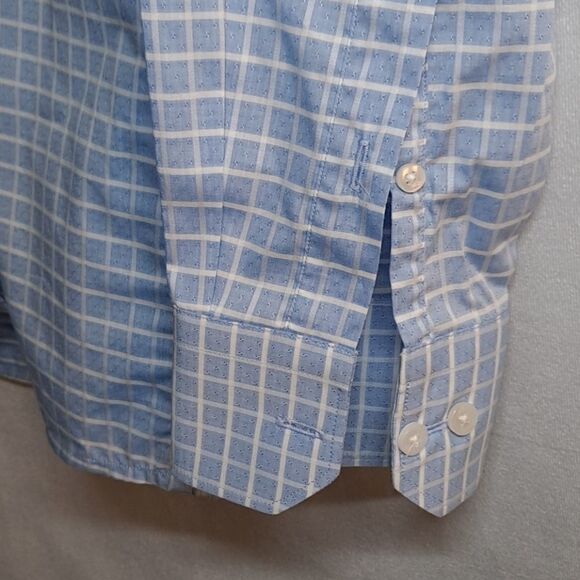 Louis Phillipe Checkered Casual Shirt Medium - Picture 6 of 7